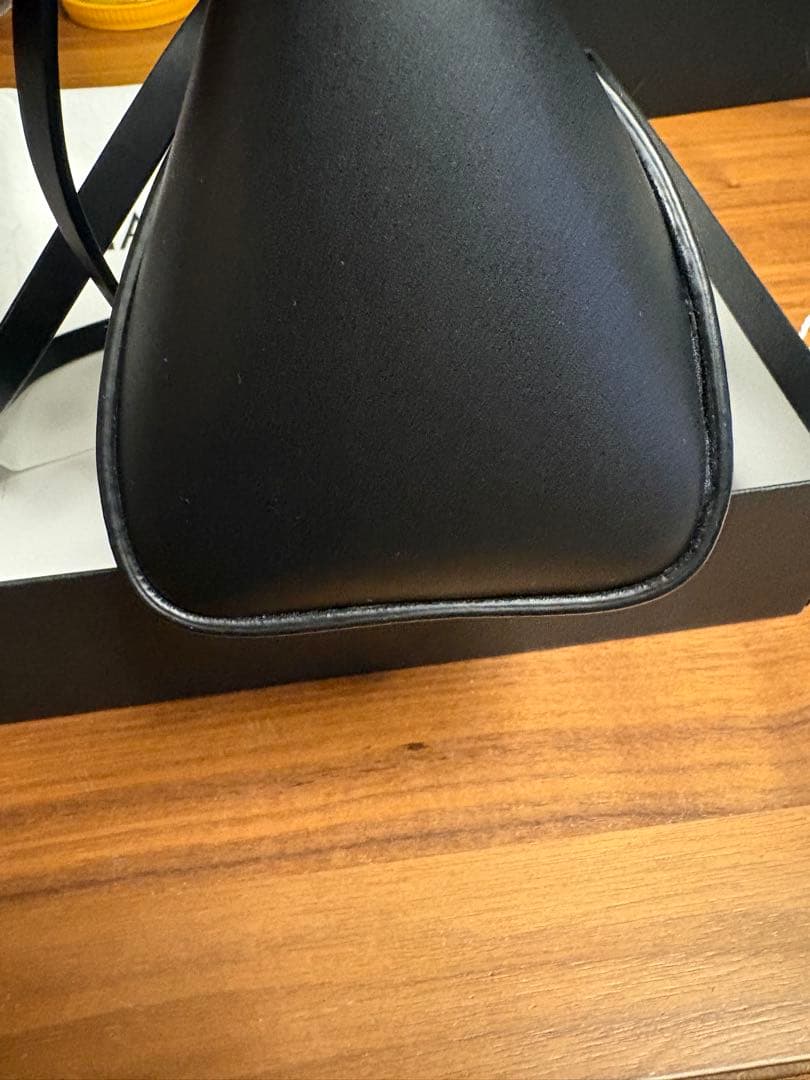 ZANCHETTI AMLETO MINI ブラック ショルダーバッグ