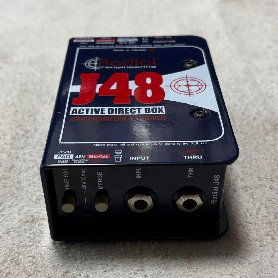 RADIAL J48 アクティブ ダイレクトボックス