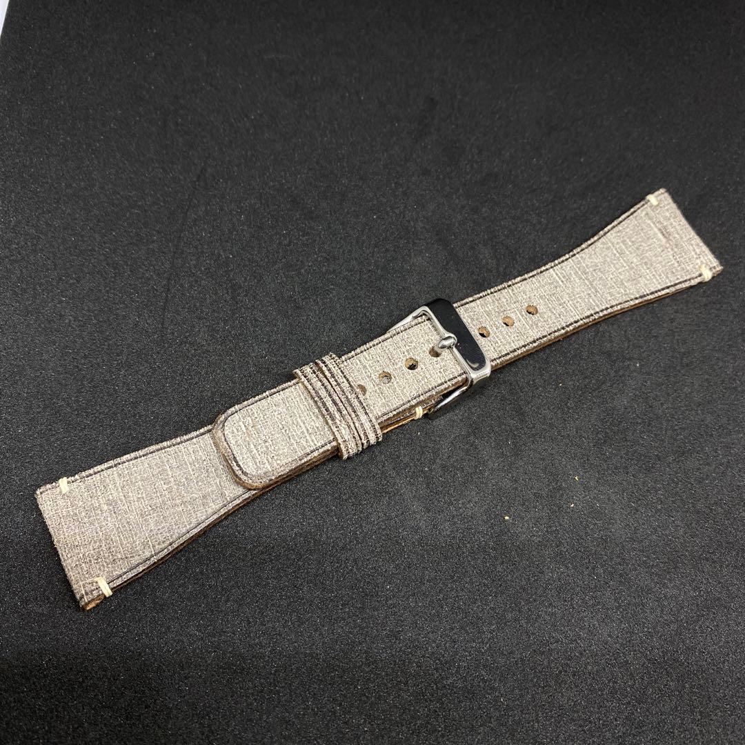 新品 ムーミンスマートキャンバス 時計ベルト レザー 金具付属 リラックマ