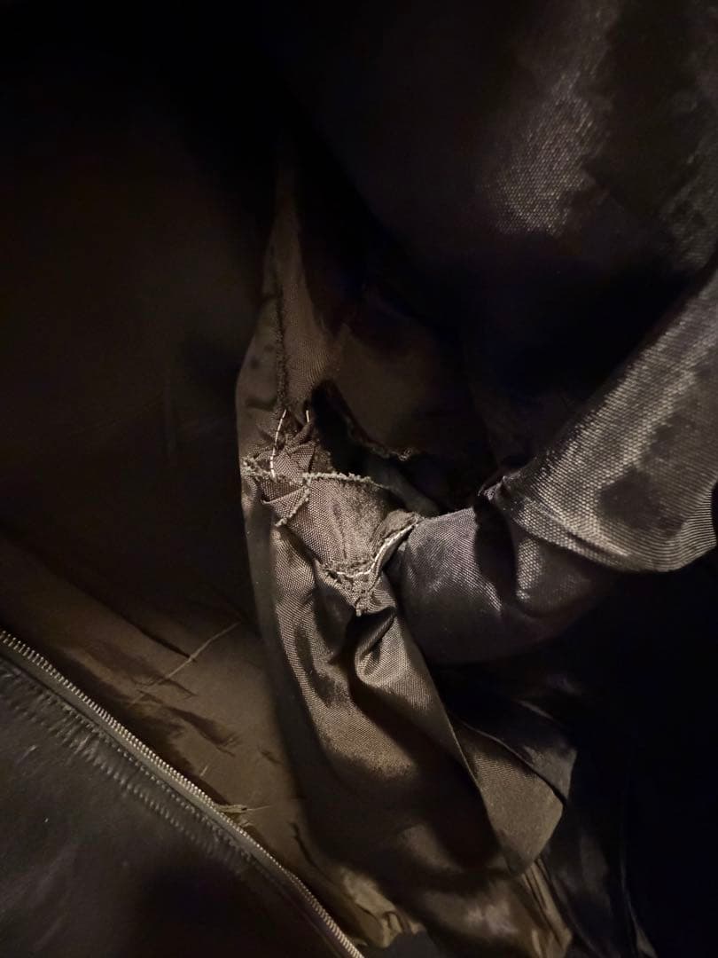 ヴィンテージリブジャンリブレザージャケットエディスリマン - メルカリ