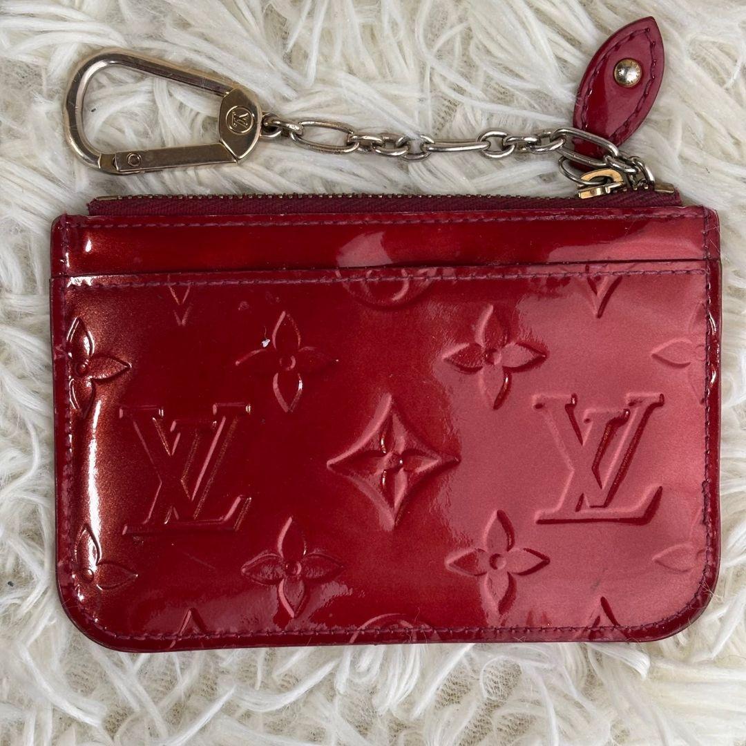 【激レア 美品】ルイヴィトン　ヴェルニ　ポシェットクレNM　ミニ財布　チェーン