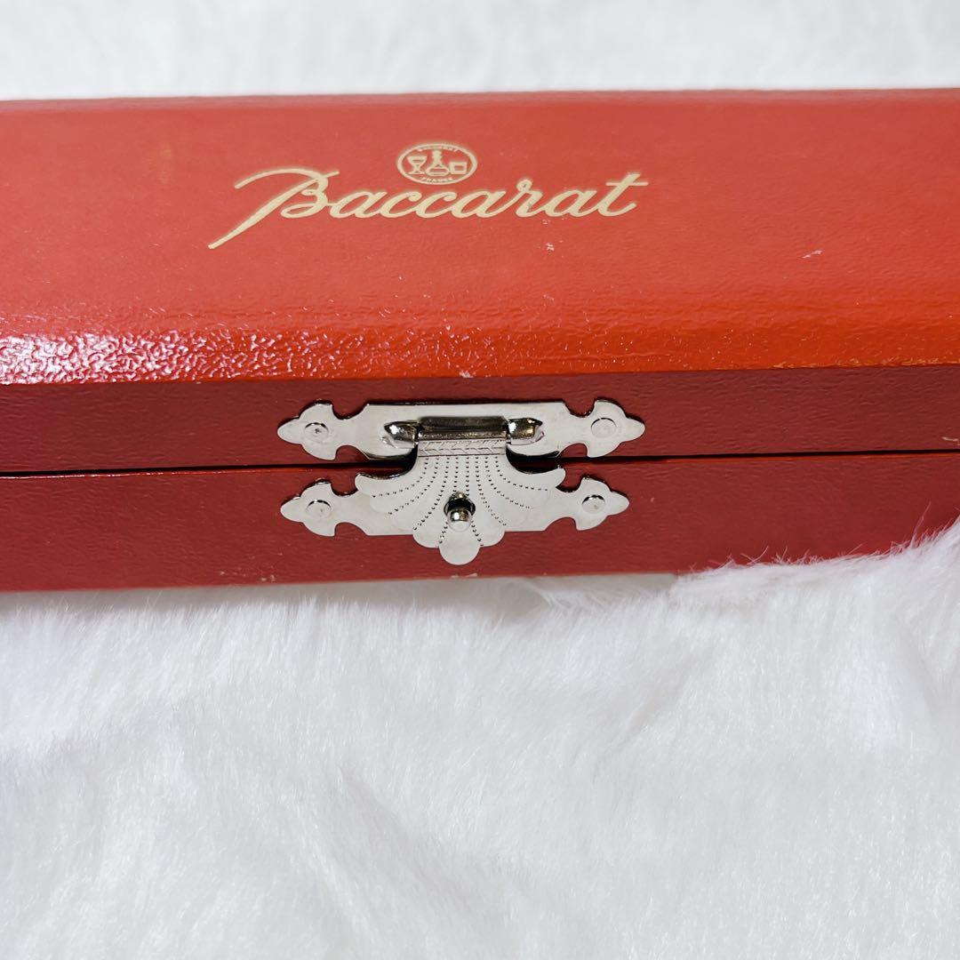 美品/希少】 バカラ クリスタル 万年筆型 ペーパーウェイト 置物