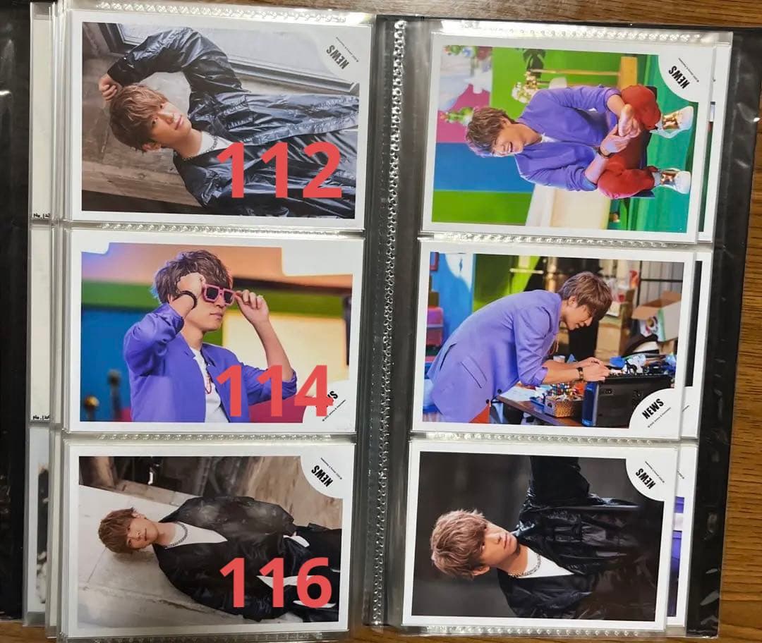 NEWS 小山慶一郎 公式写真 バラ売り可