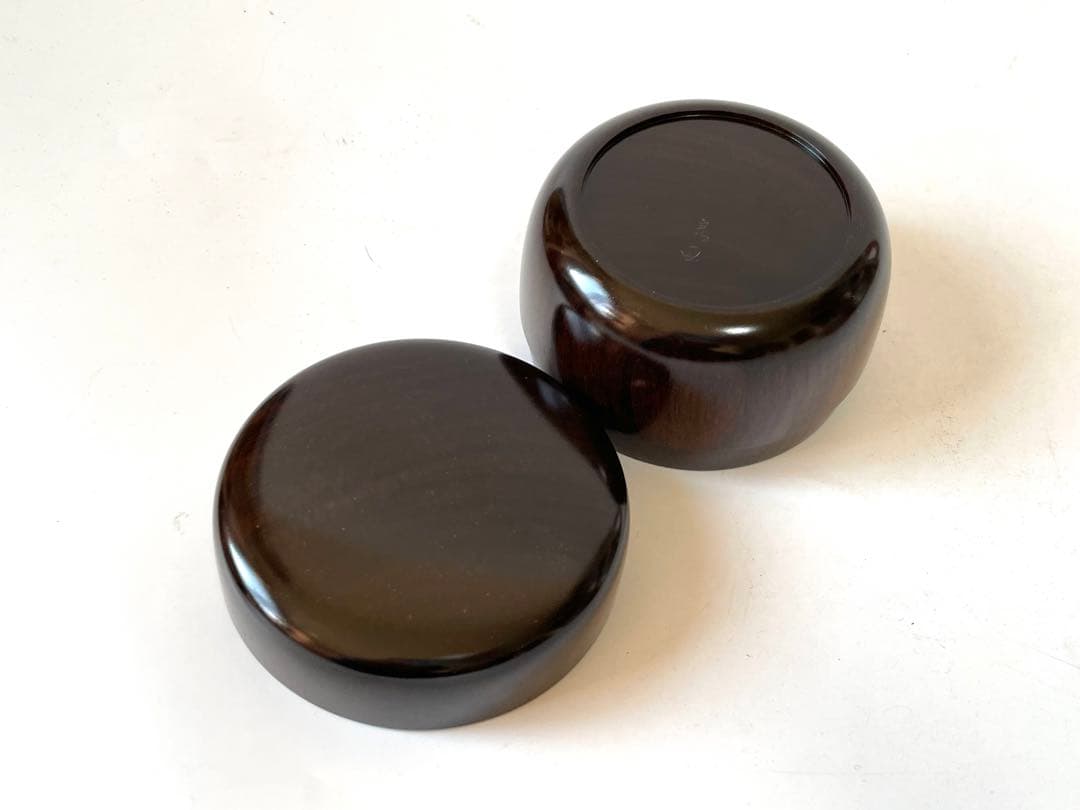 人間国宝 塗師 川北良造 縞黒檀 平棗 共箱 茶道具 - メルカリ