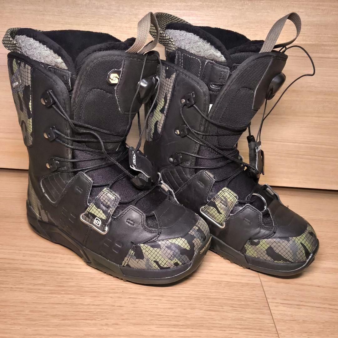 24時間以内発送　美品　サロモン　シナプスワイド　26.0 cm　スノボブーツ