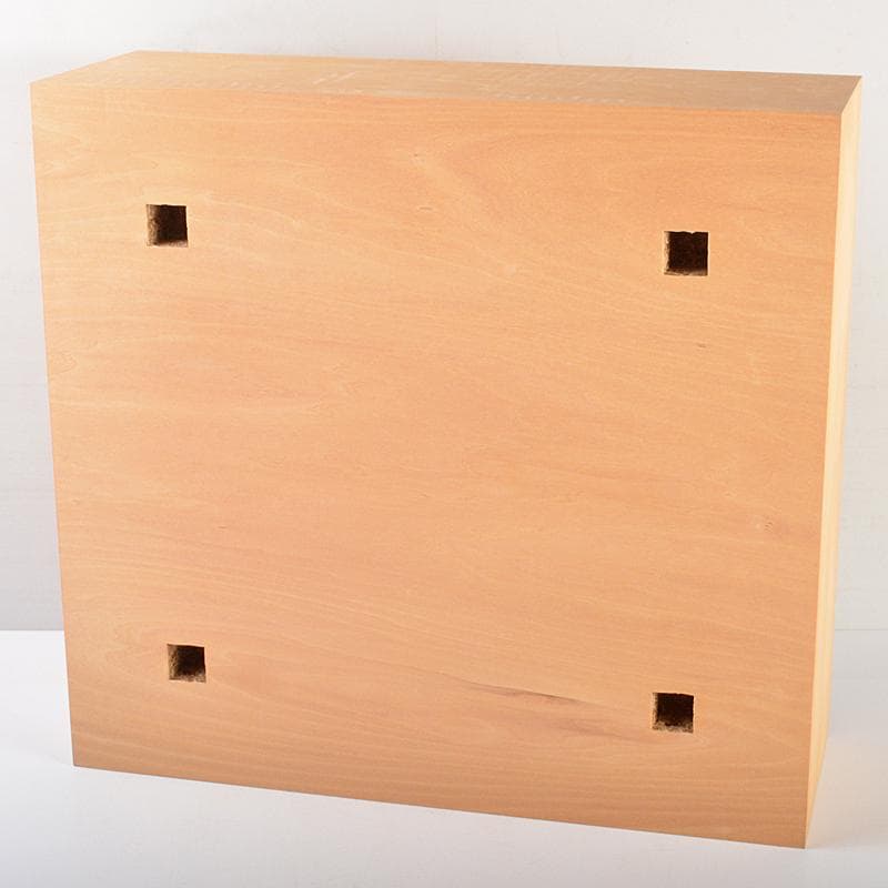 囲碁　生駒碁盤　足付　碁笥　硬質ガラス製碁石　一式　未使用品　C　R7287B