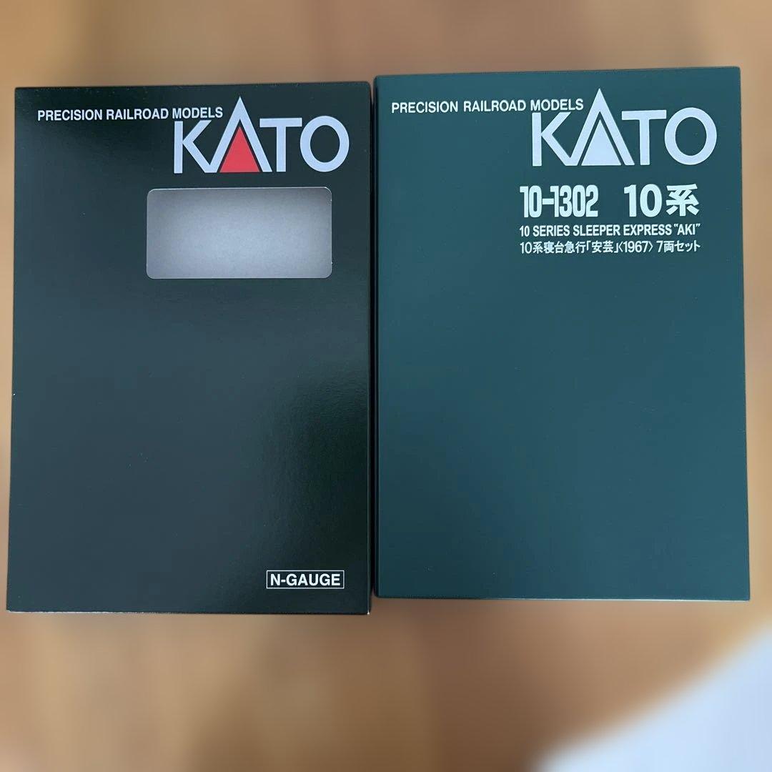 【新同】KATO 10-1302 10系寝台急行安芸7両セット⑧付属品未開封 KATO 10-1302 10系「安芸」1967 7両セット KATO 10-1302 10系「安芸