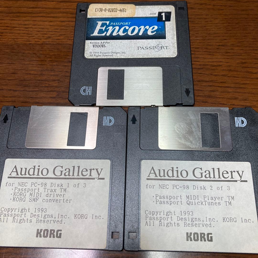 レコンポーザfor Windows ver1.0 & Encore3他