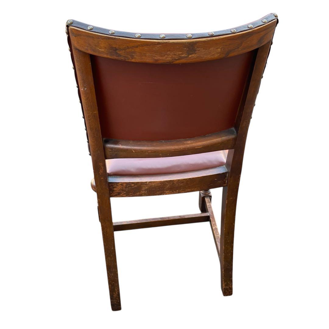 デンマーク製 アンティーク家具 ダイニング チェア 1900年代製作 西洋