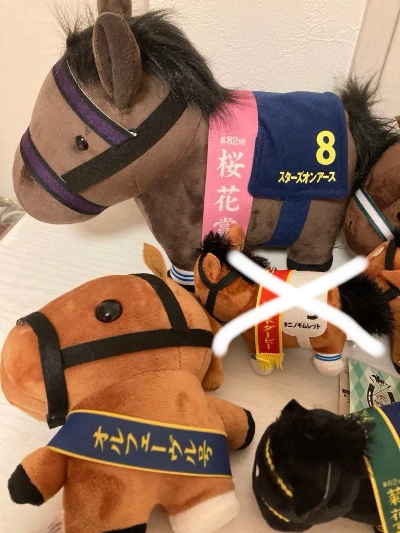 サラブレッドコレクション　競馬ぬいぐるみ豪華9頭セット即購入OK