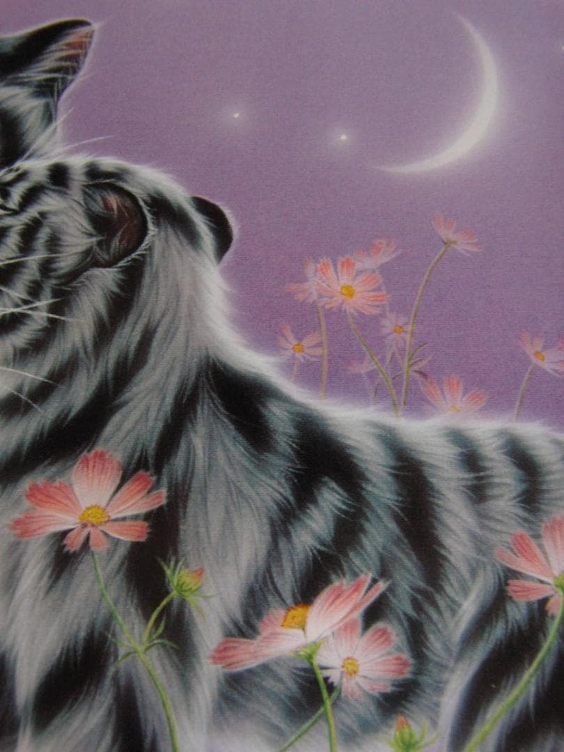 西野健太郎、【I love you,Mom】、希少な額装用画集より、新品額装付