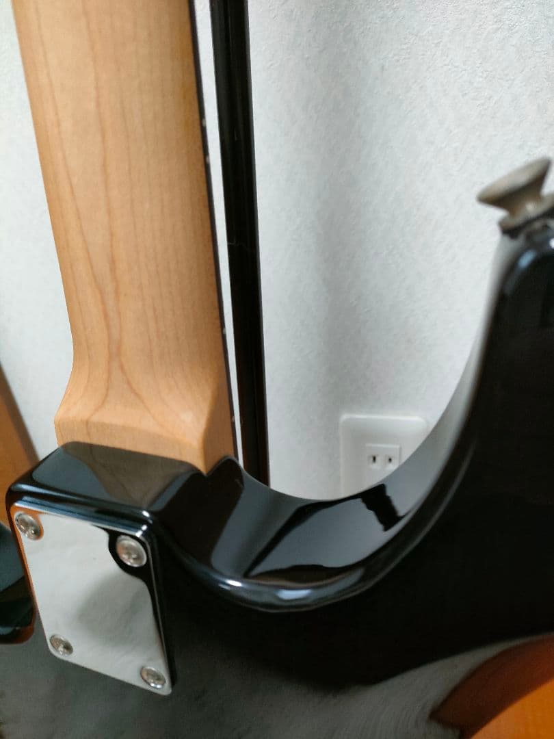 ほぼ新品YAMAHA PACIFICA PAC212VFMブラック（ケース付）