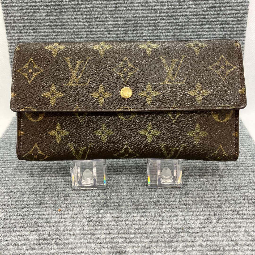 Louis Vuitton ルイヴィトン 三つ折り長財布 モノグラム 753