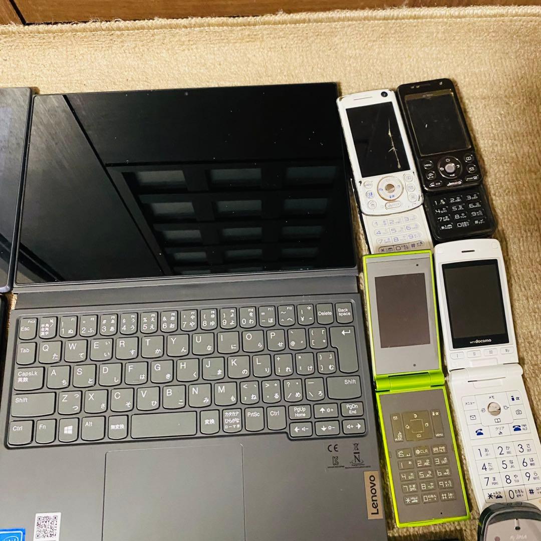 iPhone スマホ タブレット まとめ セット ガラケー パーツ取り