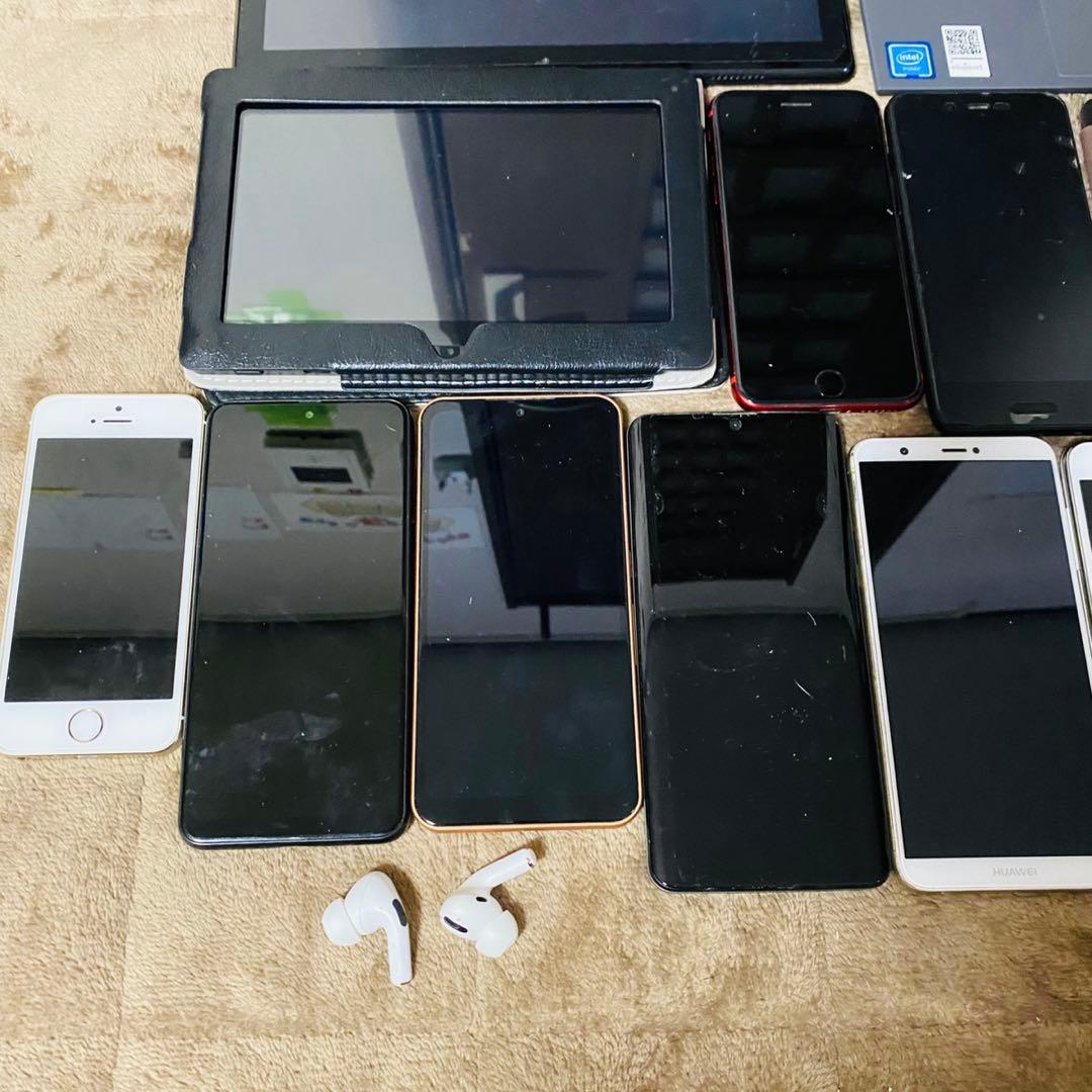 iPhone スマホ タブレット まとめ セット ガラケー パーツ取り