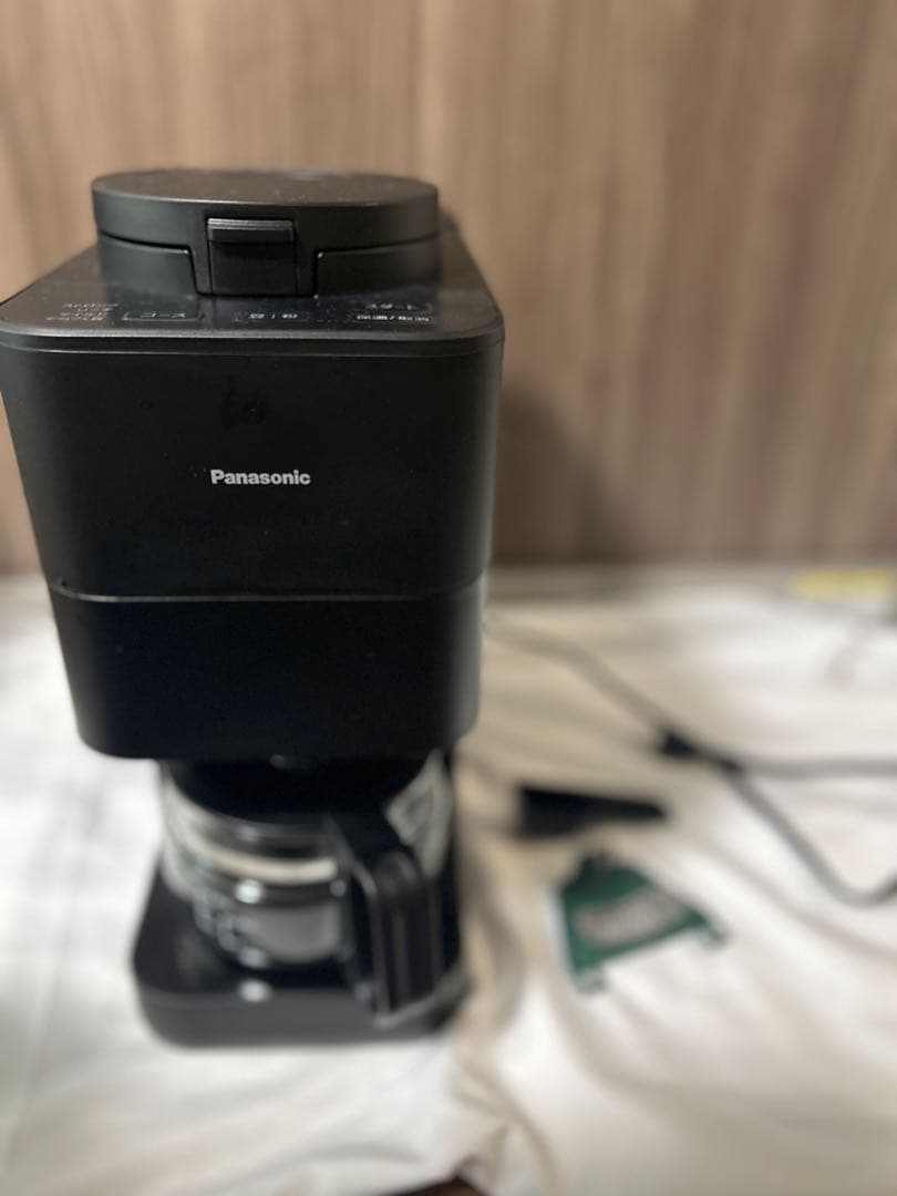 箱無し 付属品完備】Panasonic NC-A58-K コーヒーメーカー