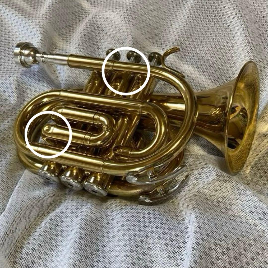 ケルントナー ポケットトランペット B♭ 中古品