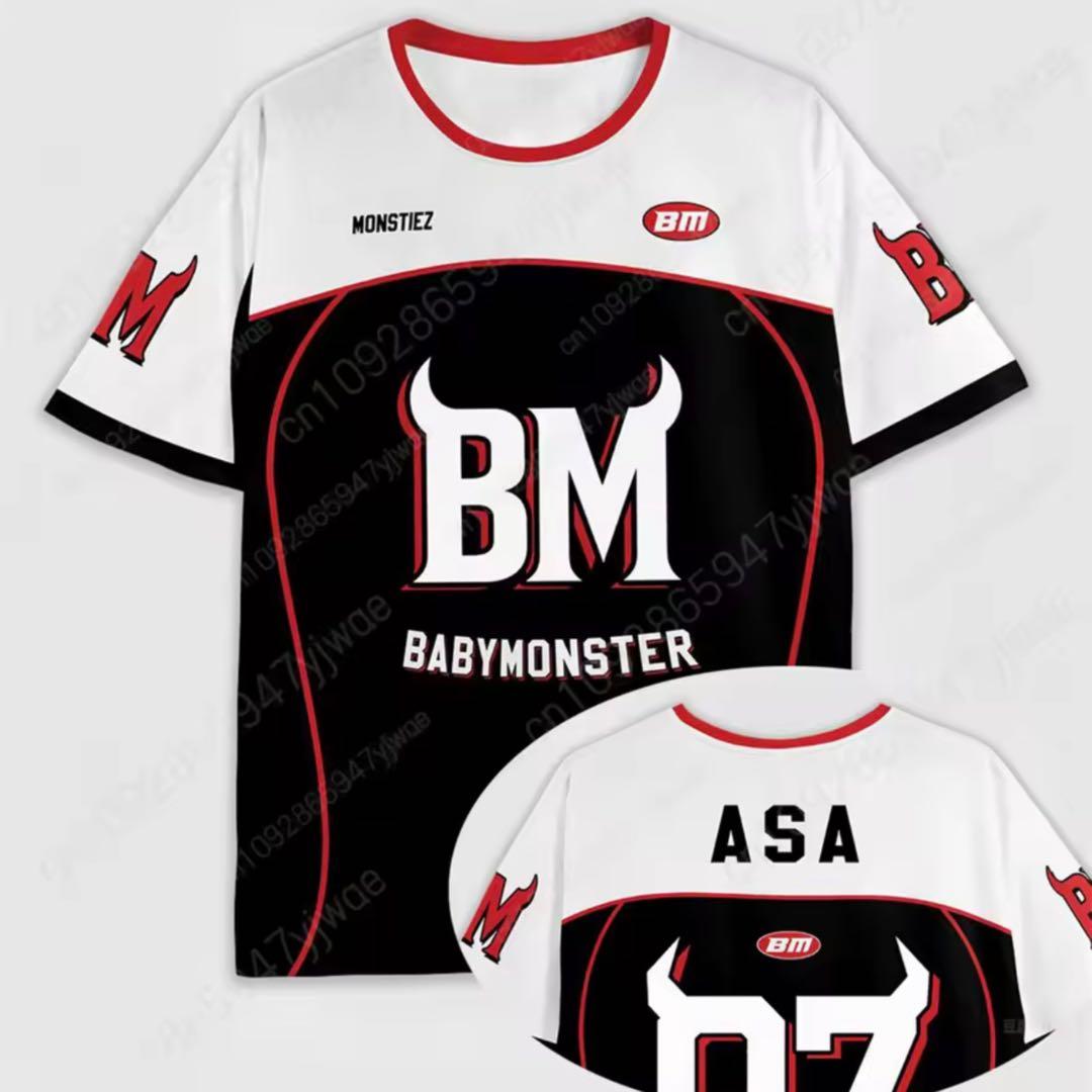 新品】BABYMONSTER ベビモン Tシャツ Lサイズ アサ ASA - メルカリ