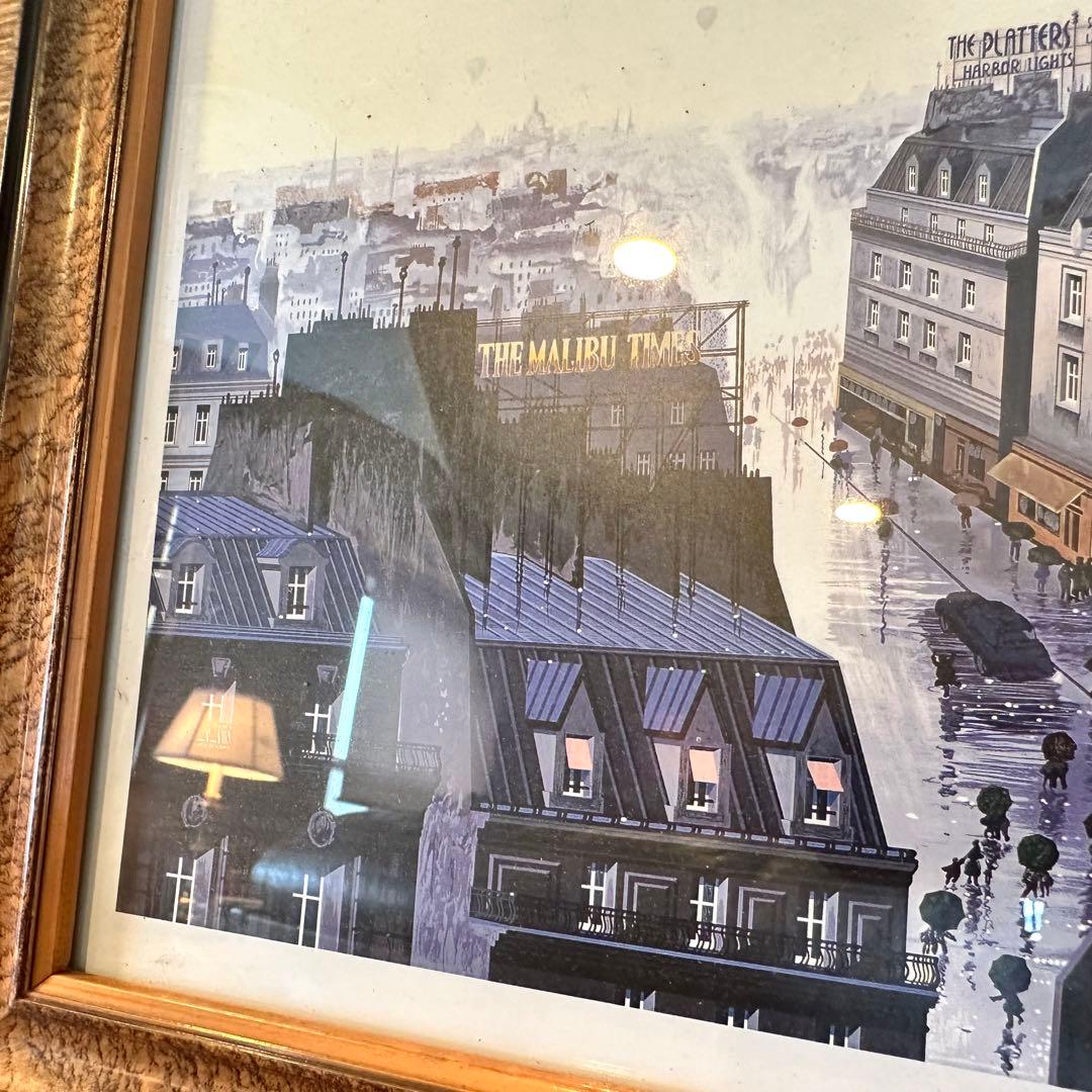 ヒロヤマガタ HIRO YAMAGATA レイニーデイ Ⅱ ポスター 額装 - メルカリ