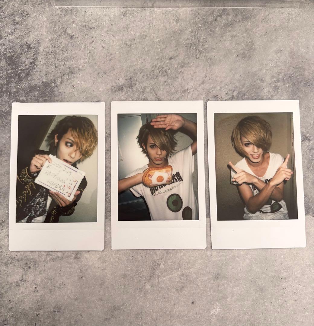 0.1gの誤算 眞崎大輔 チェキ 2019〜22年 3枚セット ヴィジュアル系