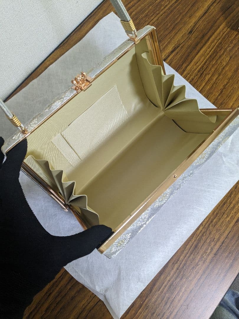 高級 沙織 和装バッグ 草履 セット L