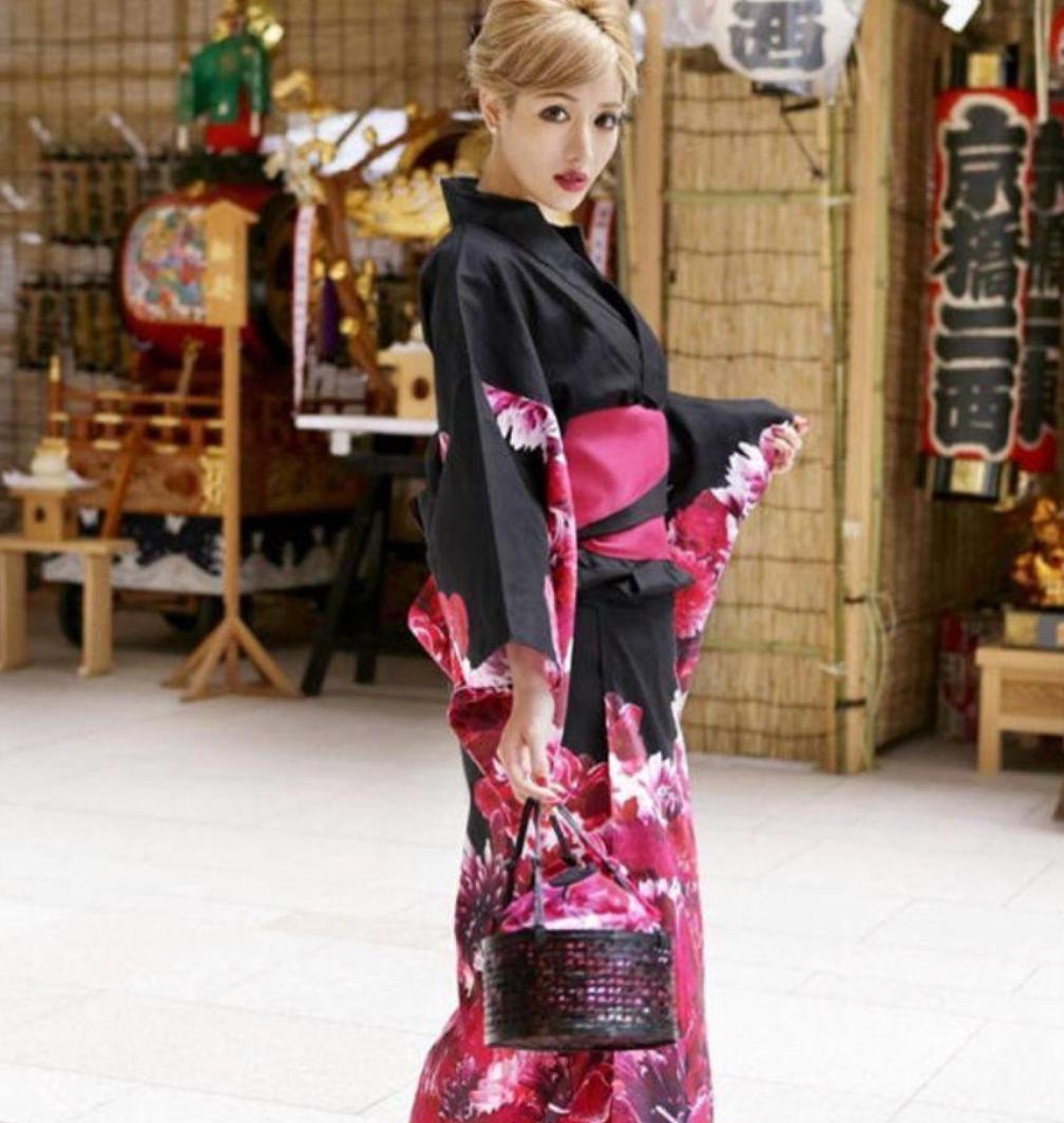 2018　未使用　Rady リゾフラ リゾートフラワー　浴衣　帯セット　ブラック