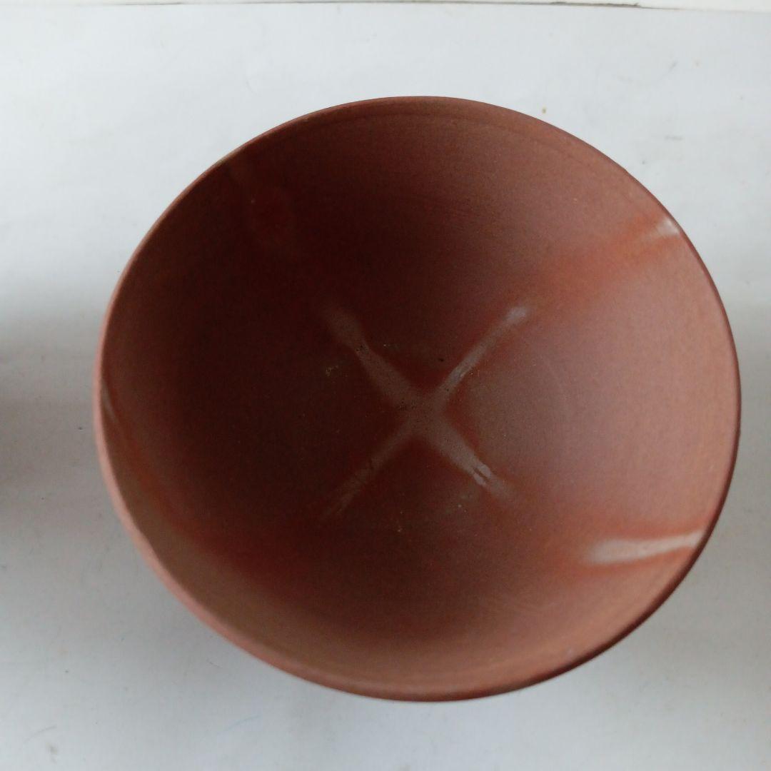 茶道具　備前煎茶茶碗