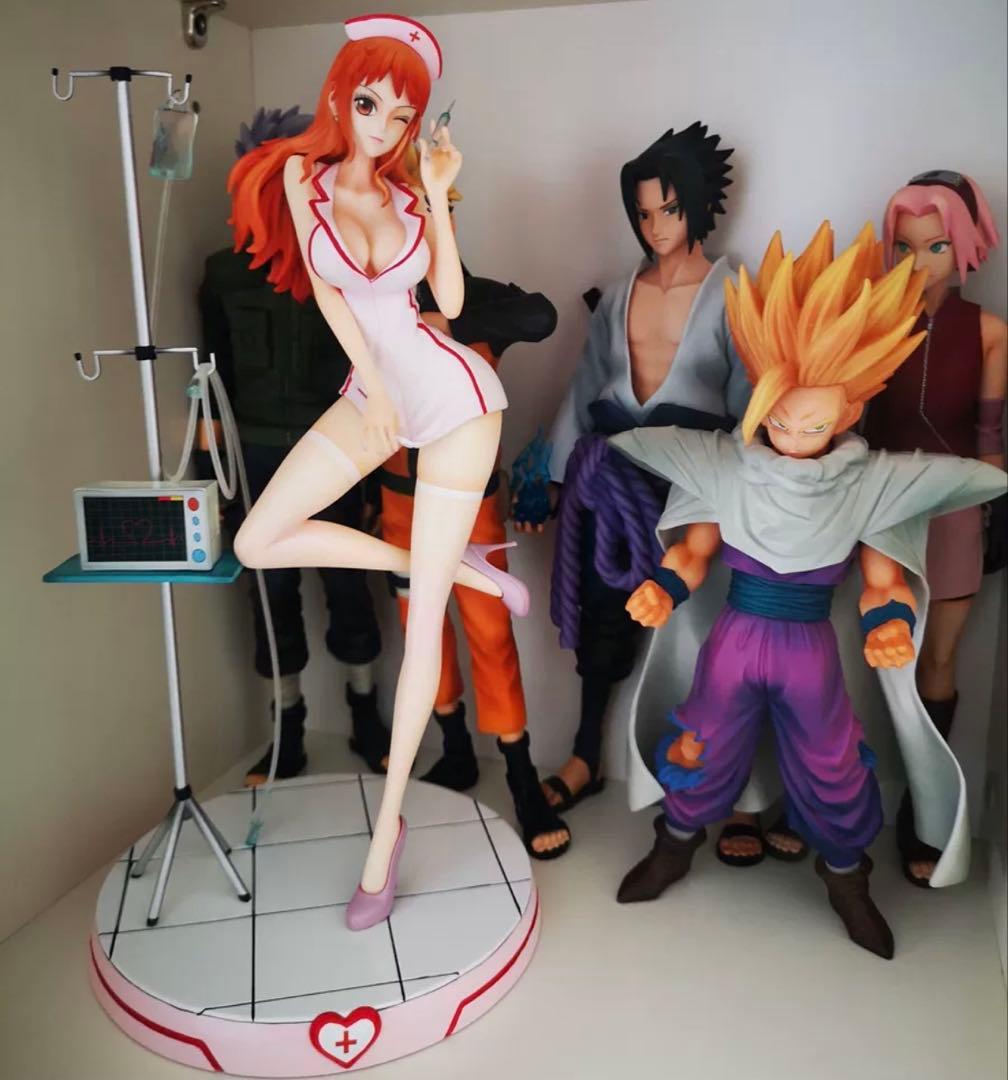 ワンピース ナミ ルフィ ガレージキット ガレキ スタチュー④⑤