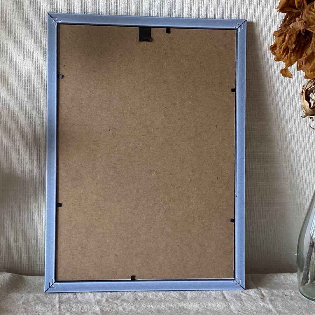 絵画。壁掛け原画【青い空の下のピアノの曲と楽しい猫たち】