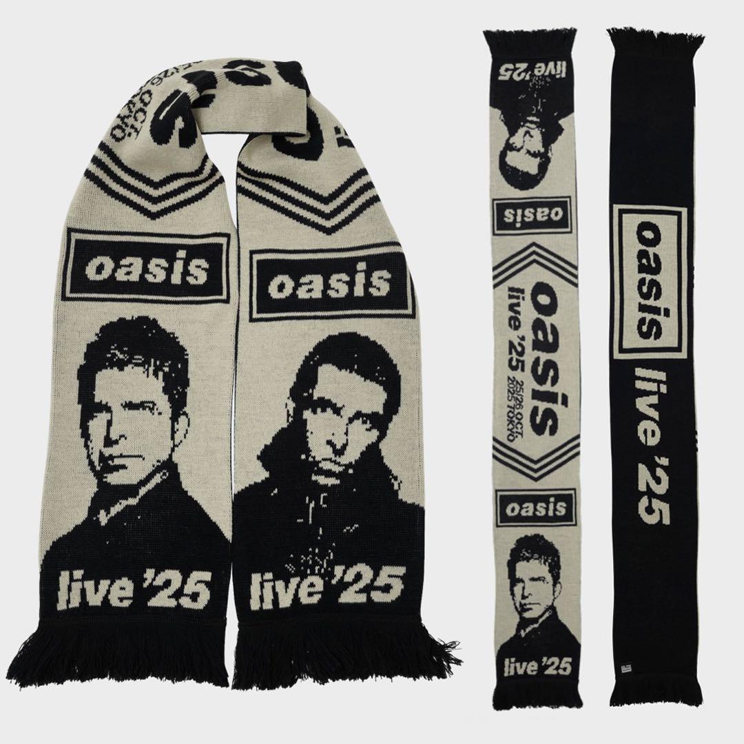 oasis live’25フットボールスカーフ 日本限定 Oasis Live 2025 フットボールスカーフ 新品未開封 - メルカリ