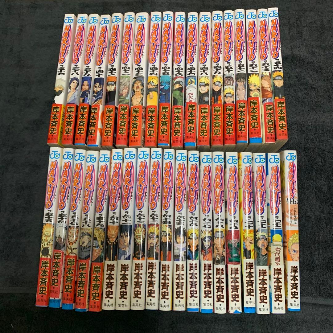 NARUTO 全巻　外伝　初版　帯多数　チラシ無し