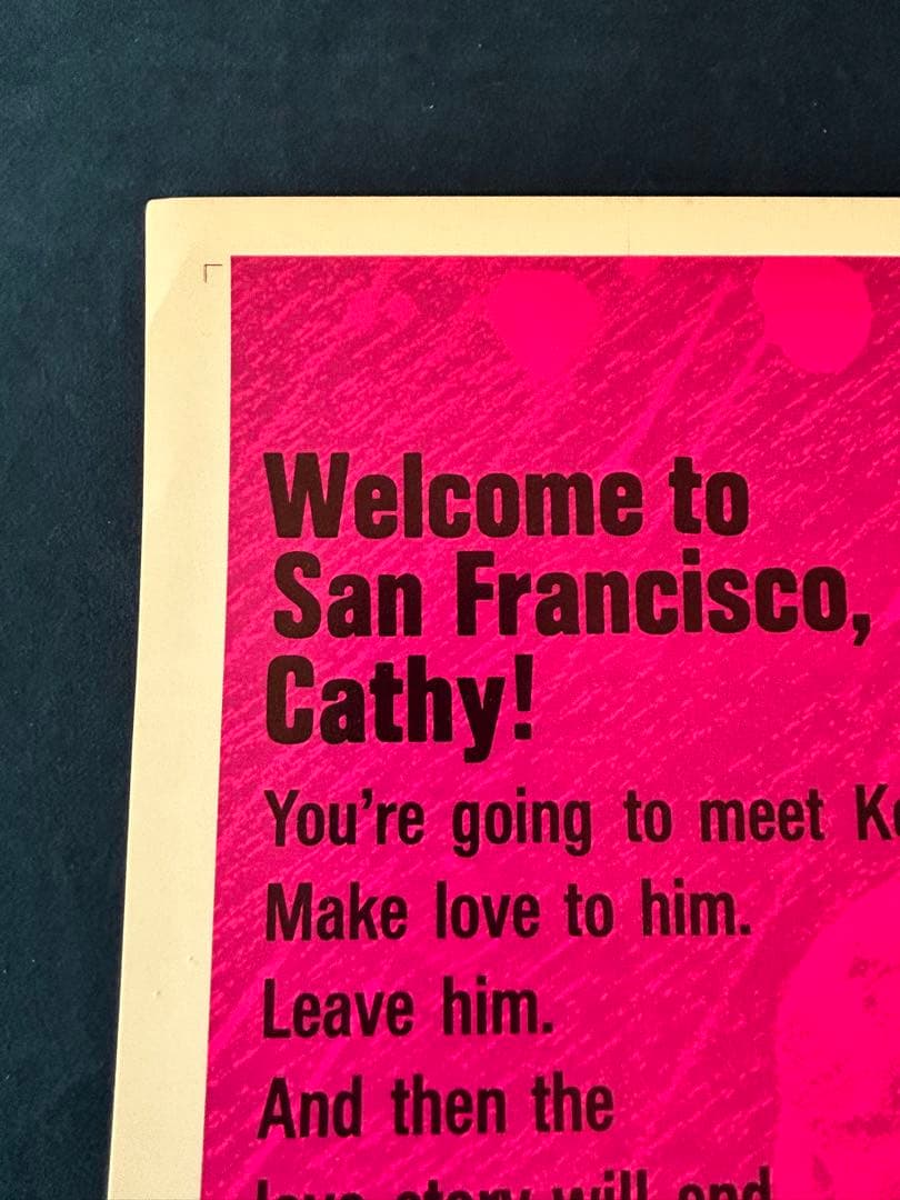 屋根の上の赤ちゃん　USオリジナル映画ポスター