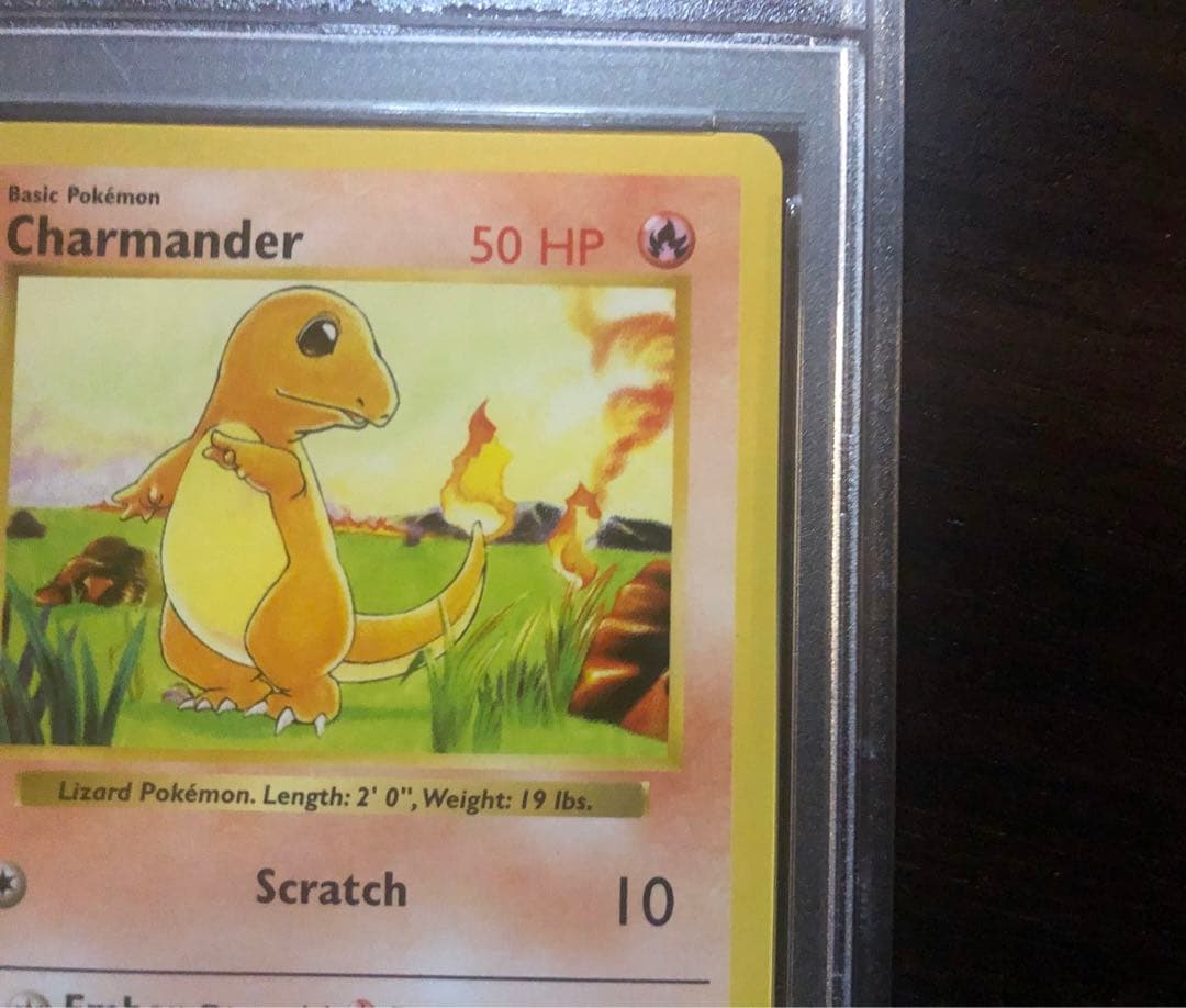 【PSA9】旧裏　ヒトカゲ　Charmander　英語版　ポケモンカードゲーム