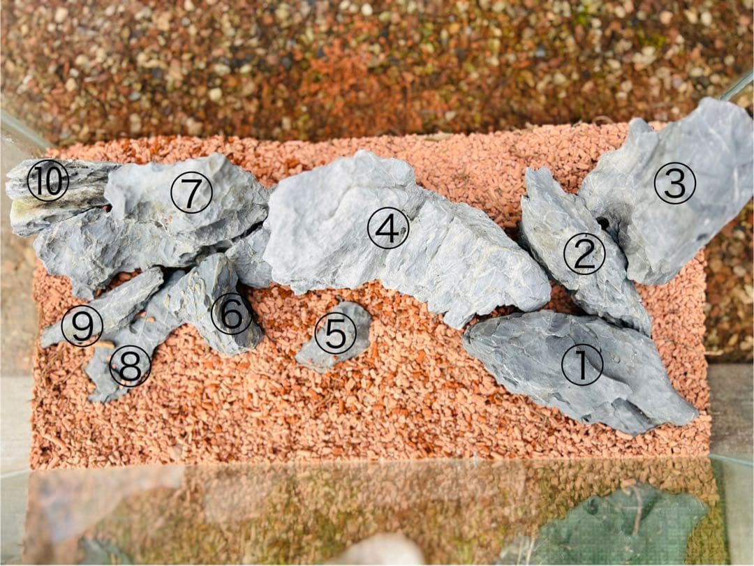 ADA 龍王石　10個セット 12.5kg