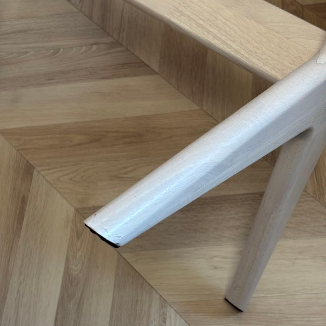 ニトリ リビングダイニングテーブル(リラックスワイド90 WHウォッシュ)