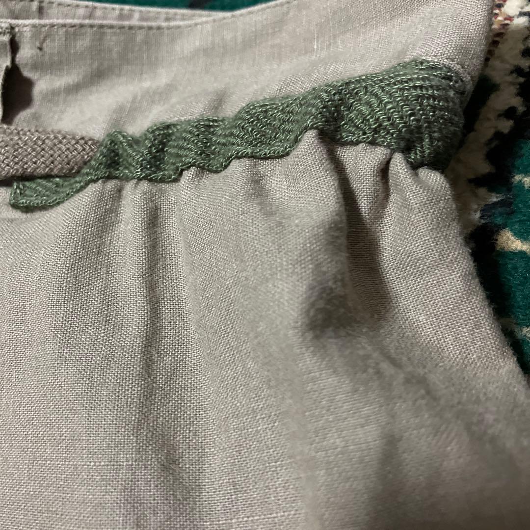 ppfm y2kサルエル パンツ ベージュ