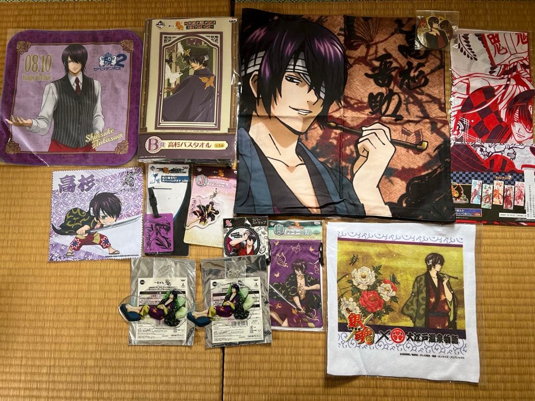 銀魂 高杉晋助 3Z ラバーストラップ 他 14点セット