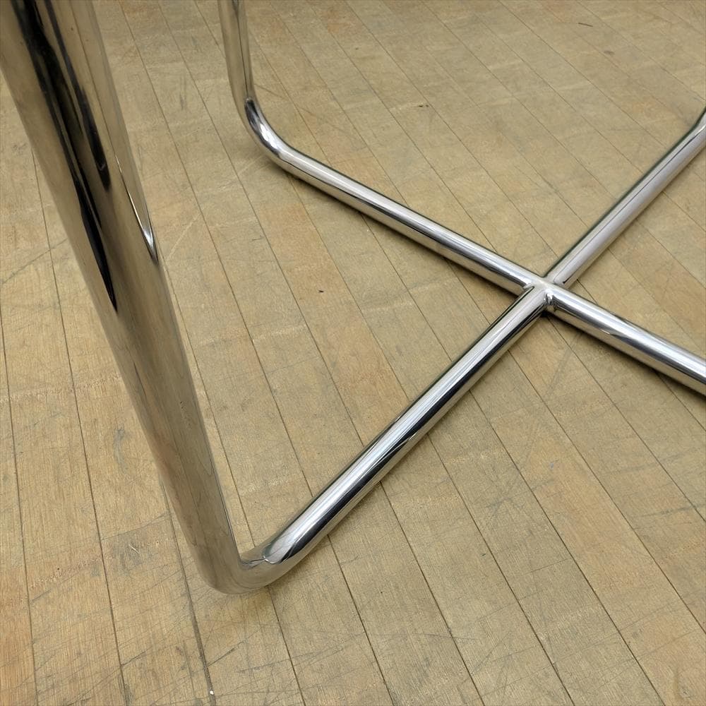 美品デザイナーズカフェテーブルガラステーブルサイドテーブルリプロダクト