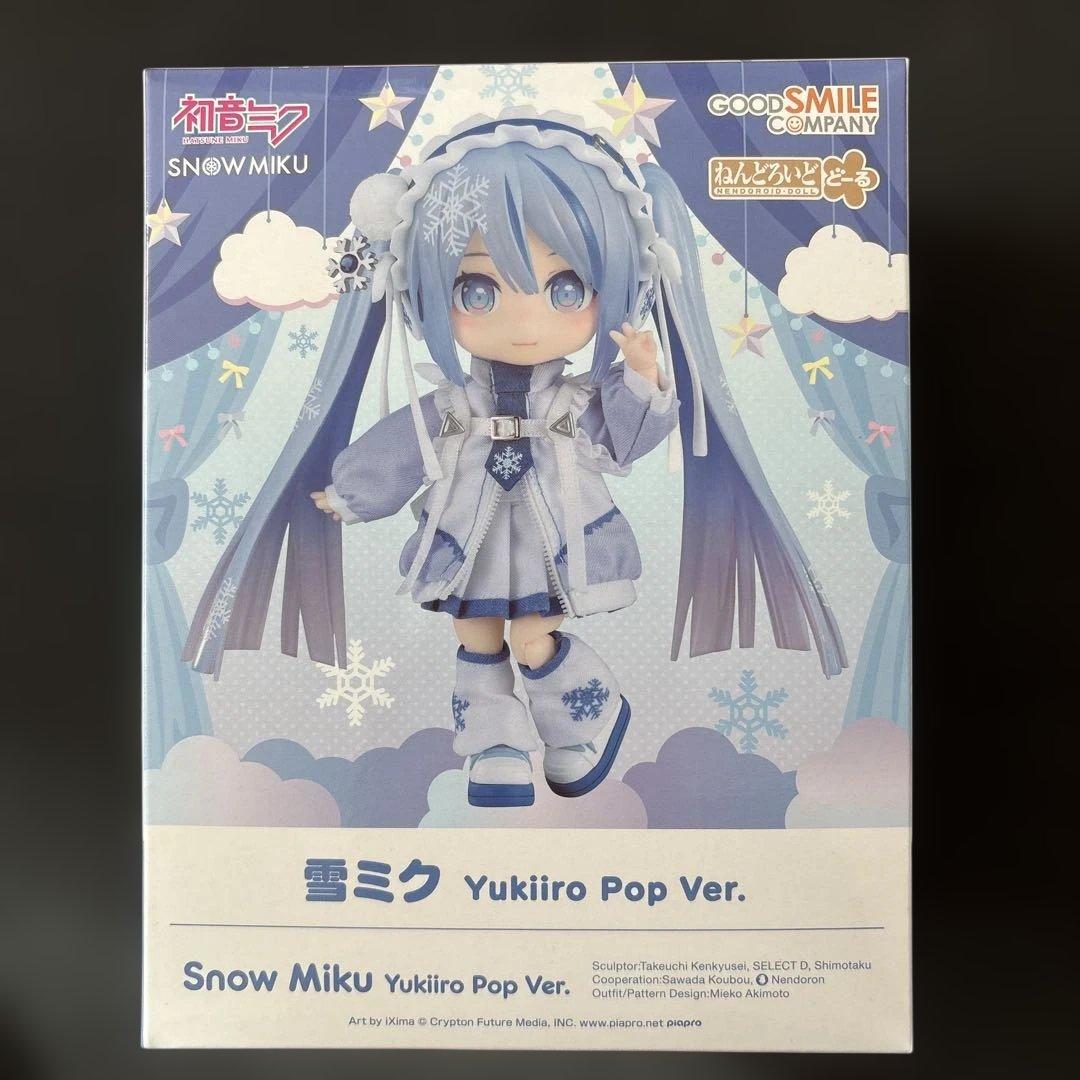新品未開封 ねんどろいどどーる 雪ミク Yukiiro Pop Ver. - メルカリ