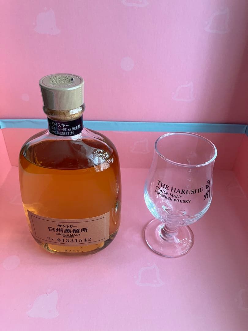 白州 蒸溜所限定ウイスキー&グラス 白州蒸留所限定 ウイスキー グラス セット サントリー白州蒸留所限定