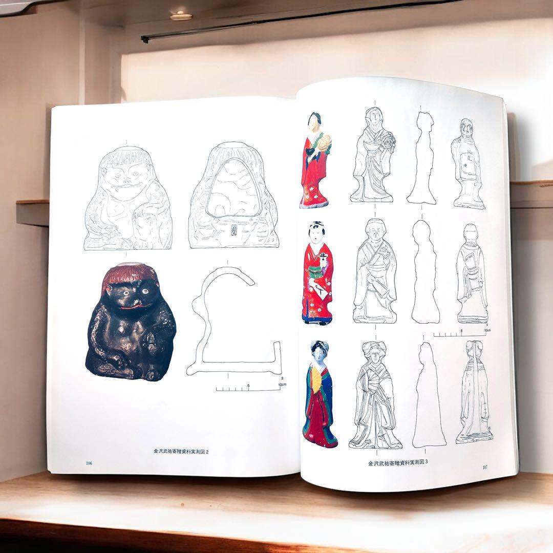 絶版 1997年 今戸焼 調査報告書第4集 図録 郷土玩具 浅草 土