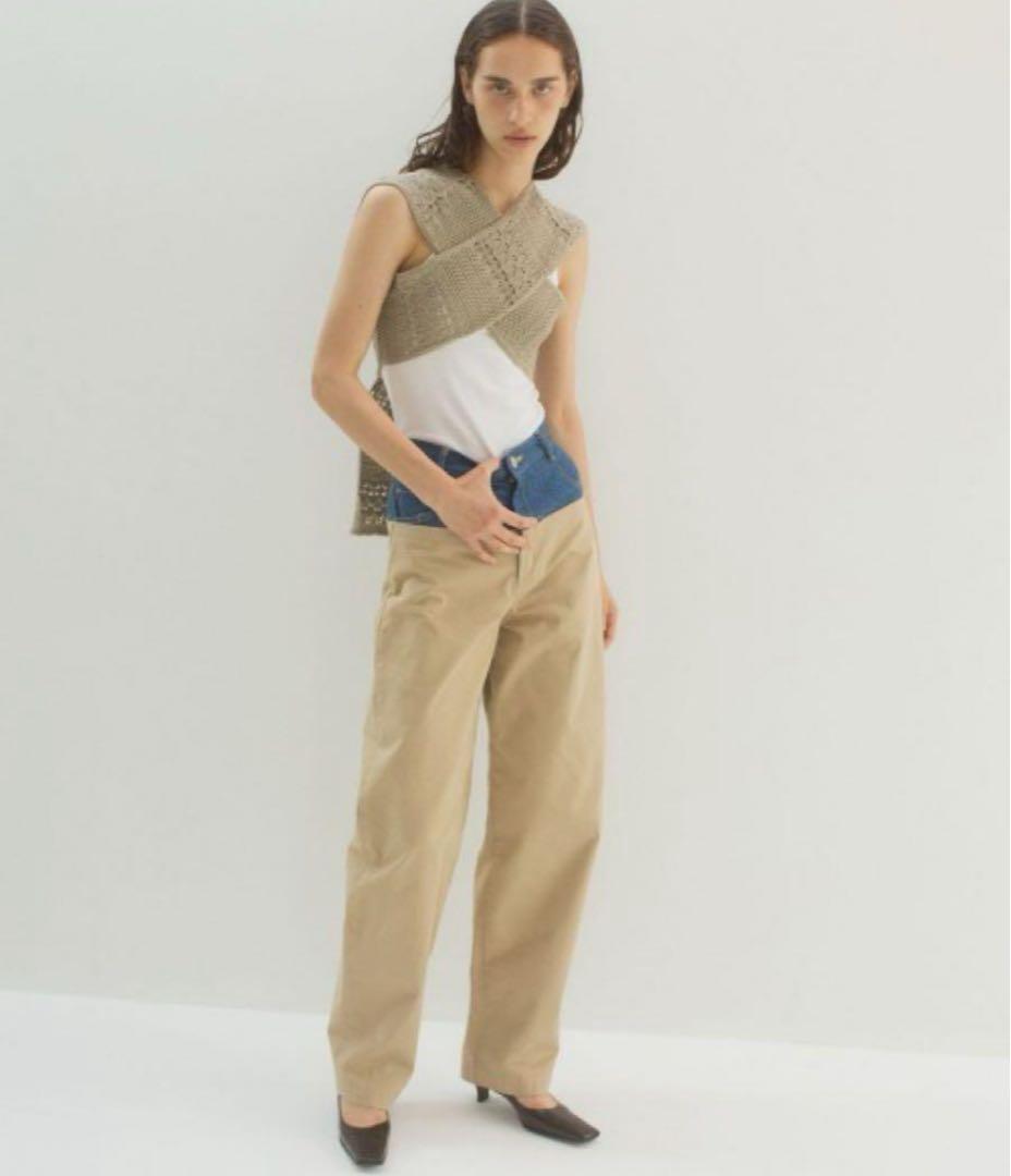 k*m様 LEINWÄNDE leinwande ワークトラウザー　デニム