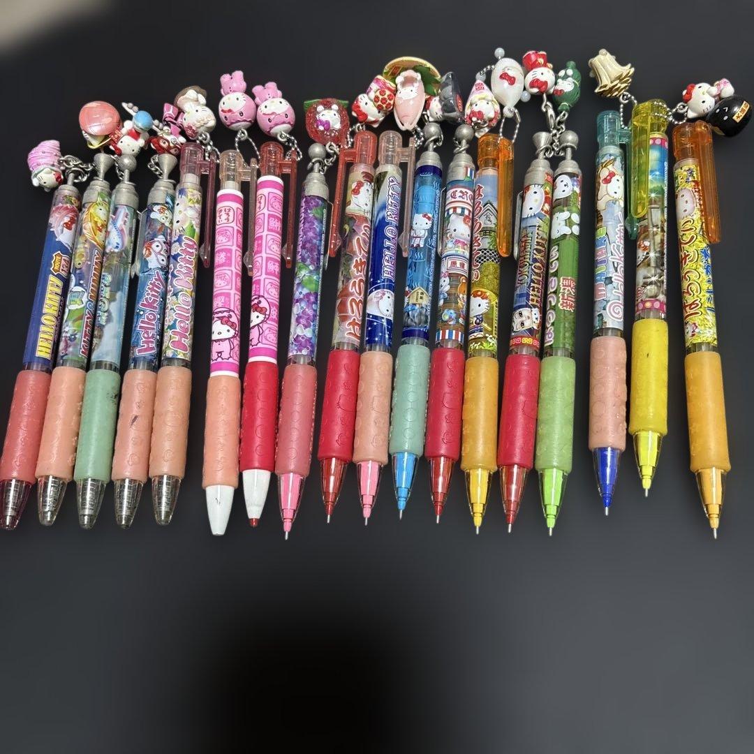 ハローキティ ご当地ボールペン&シャーペンセット18本 ハローキティご