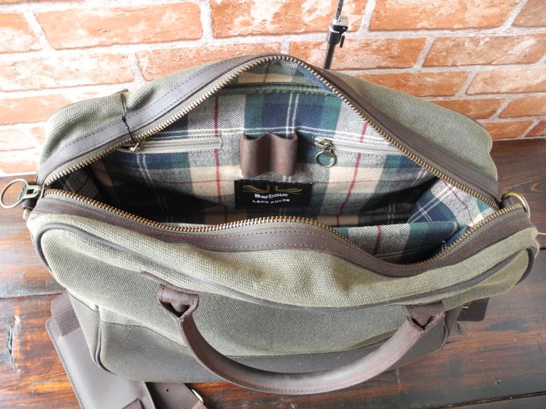 希少品】BARBOUR for LAND ROVER／ バッグ - メルカリ