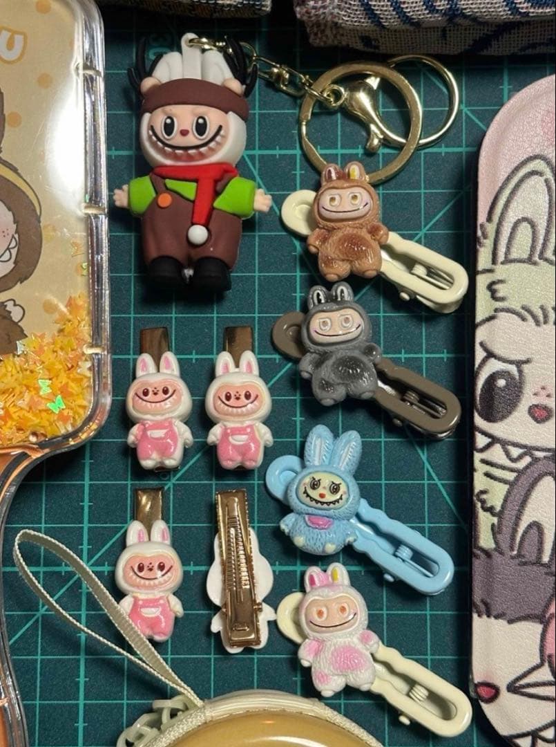 【大人気】ラブブ 文房具・雑貨・カレンダー 盛りだくさん25点詰め合わせセット！