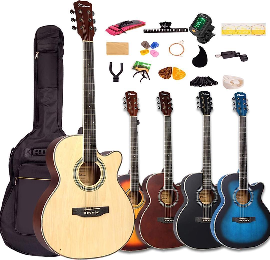 M2244-140-100】アコースティックギター 初心者16点セット