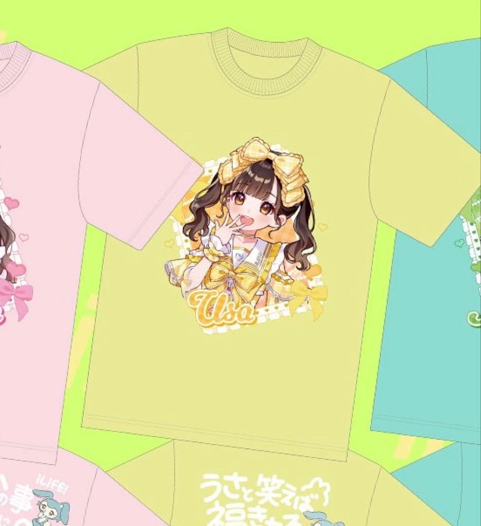 iLiFE! 福丸うさ 推しTシャツ M109629127セール アウトレット