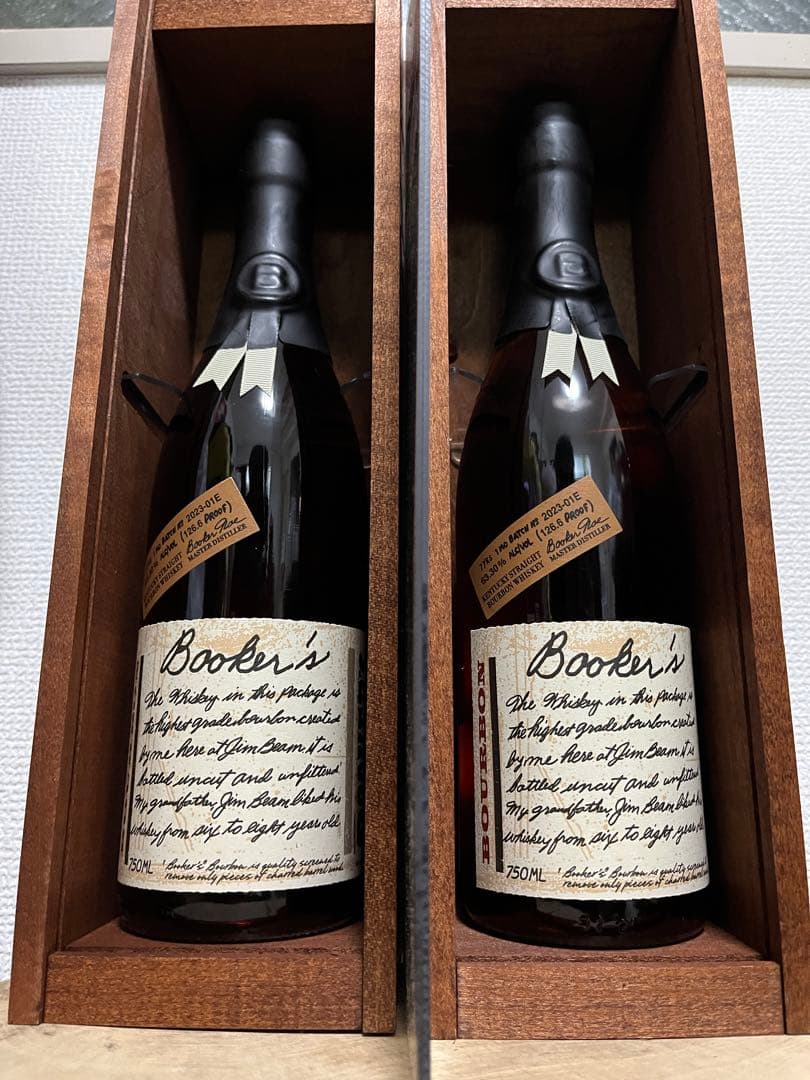 ブッカーズ 2023 バーボンウイスキー 2本