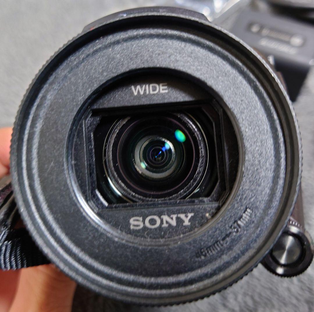 SONY HDR-PJ630 ビデオカメラ 本体、追加バッテリー、リモコン付