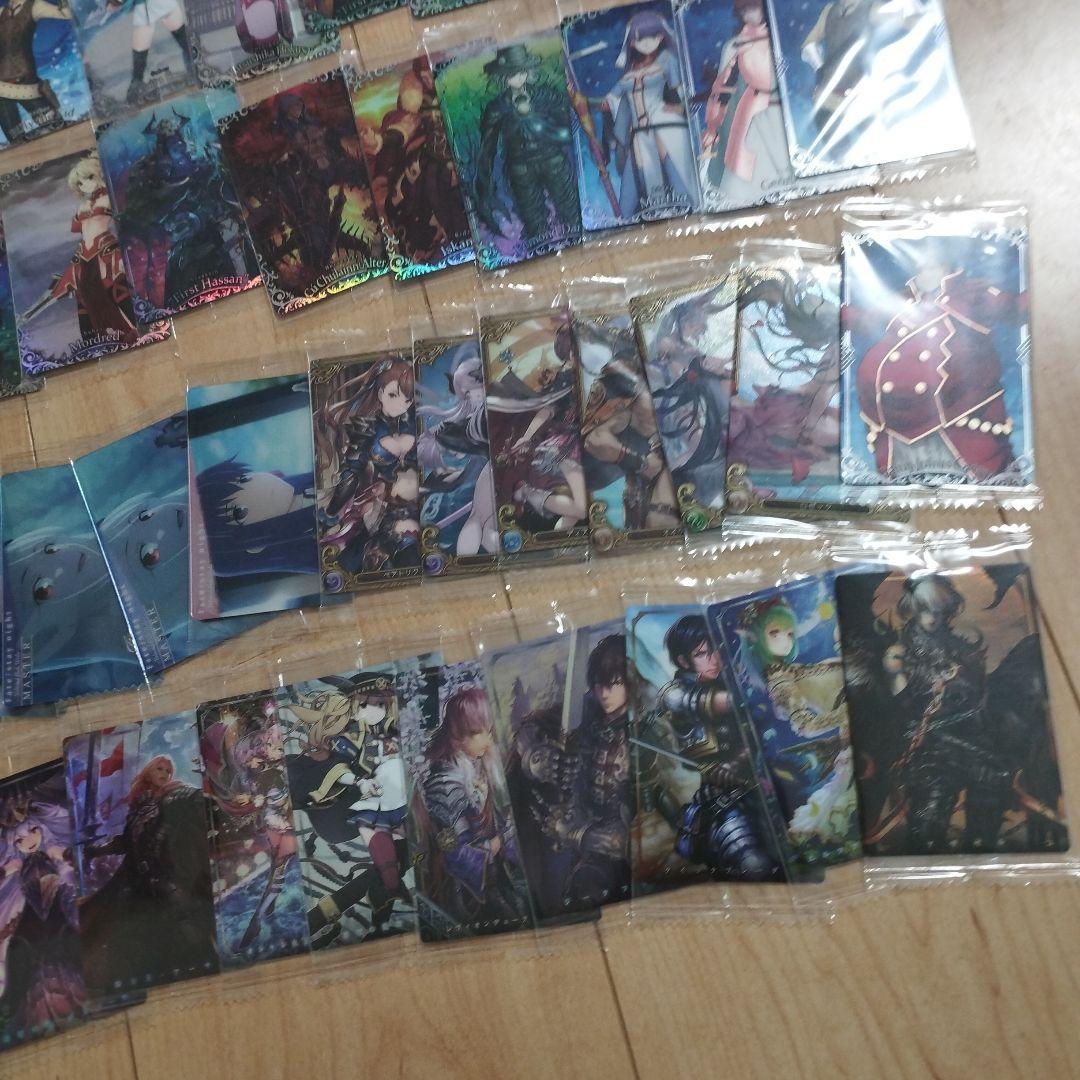 全て未開封　123枚　fate fgo シャドウバース等　ウエハースカード